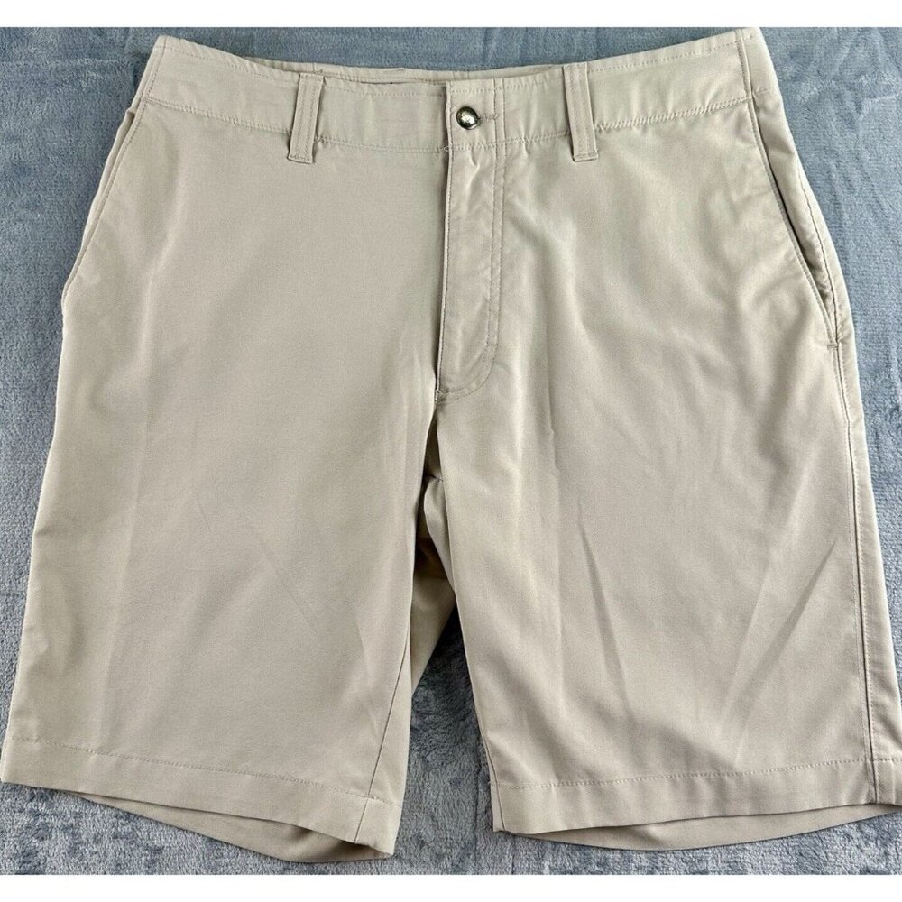 Callaway Golf Shorts Men’s Sz 33 Gray Lightweight Outdoors Pockets Stretch Logo